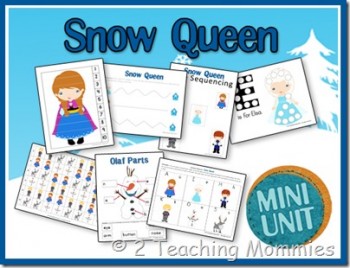 Disney's Frozen Inspired Printable Pack - FREE! 