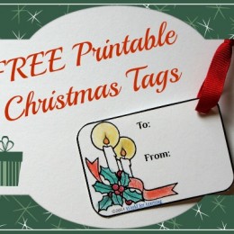 FREE Printable Christmas Tags