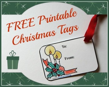 FREE Printable Christmas Tags