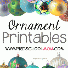 Free Ornament Theme Printables
