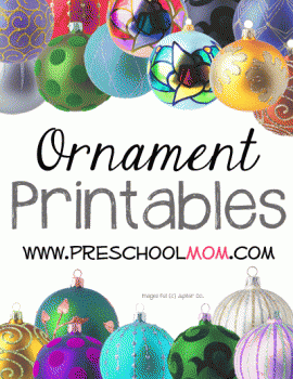 Free Ornament Theme Printables