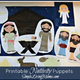 Free Printable Nativity Puppets