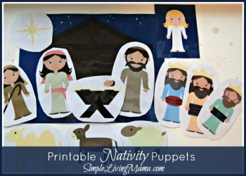 Free Printable Nativity Puppets