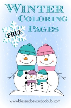 Coloring Sheets: FREE Winter Coloring Pages for All Ages!