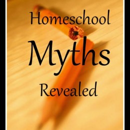 Homeschool Myths {The most common questions and misconceptions of homeschooling are addressed in this easy-to-read post!}