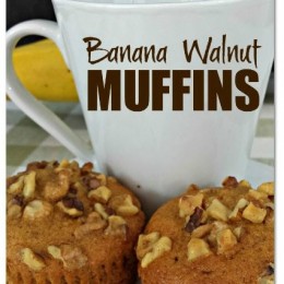 Banana Walnut Muffins Recipe