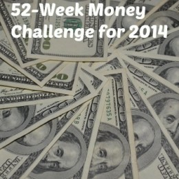 52 Week Money Challenge for 2014