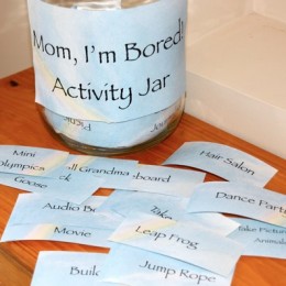 Mom I'm Bored Activity Cards