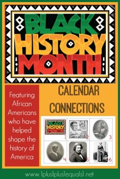 Black History Calendar Connections