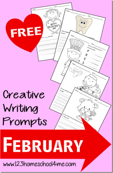 Creative Writing Prompts for February