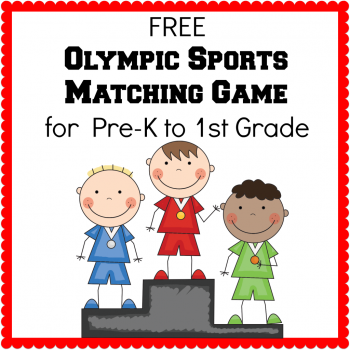 Free Matching Game Winter Olympics