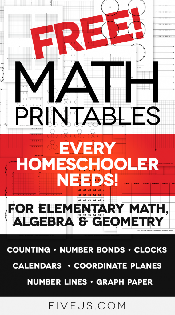 Free Math Printables