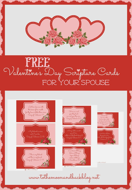 Free Valentines Day Scripture Cards