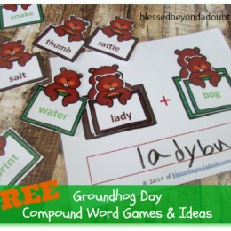 Groundhog Day Teaching Compound Words