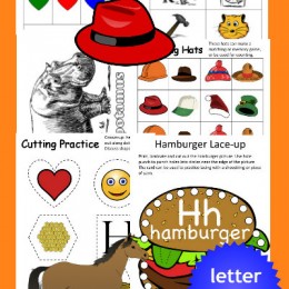 Learn to Read Preschool Alphabet Letter H