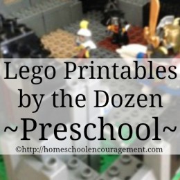 Lego Printables for Preschoolers