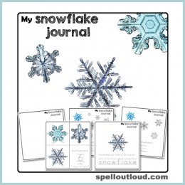 My Snowflake Journal for Preschoolers