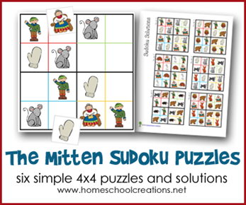 The Mitten Sudoku Puzzles