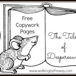 The Tale of Despereaux Copywork