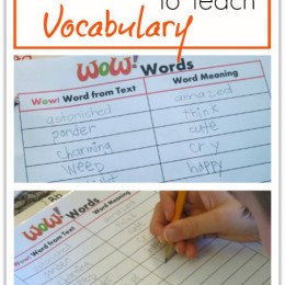 Using Context to Teach Vocabulary