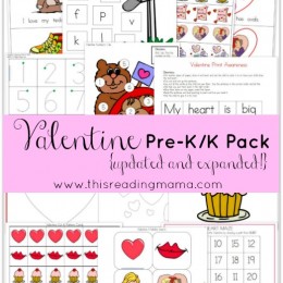 Valentine Pre-K/Kindergarten Packet