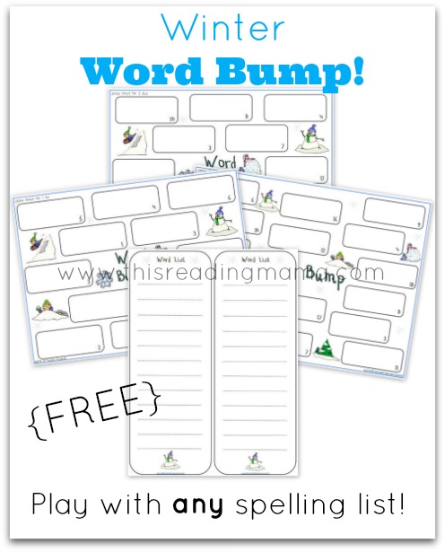 Winter Word Bump