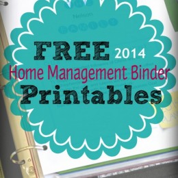 free Home Management Binder