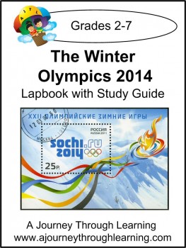 The Winter Olympics 2014 Lapbook with Study Guide