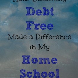 debt free homeschool