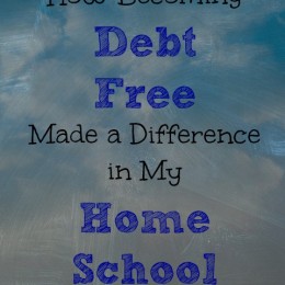 debt free homeschool