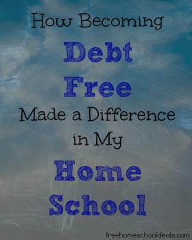 debt free homeschool