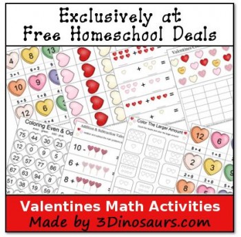 Free Printable Valentines Math Activities