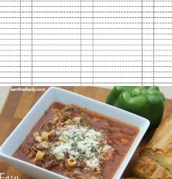 FREE Meal Planning workbook