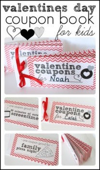 Valentines Day Coupon Book for Kids