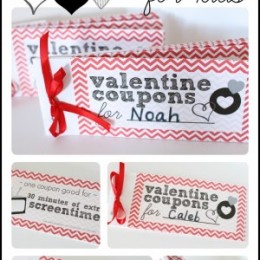 Valentines Day Coupon Book for Kids