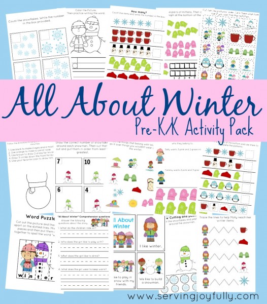winter printables