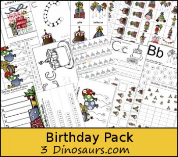 Birthday Printable Pack