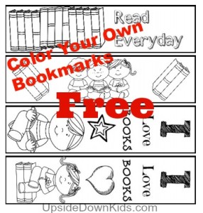Color Your Own Bookmarks