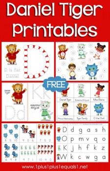 Free Daniel Tiger Printables