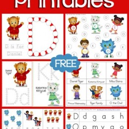 Daniel Tiger Printables