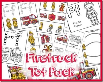 Firetruck Tot Pack