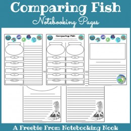 Fish Notebooking Pages