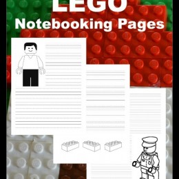 Free LEGO Notebooking Pages