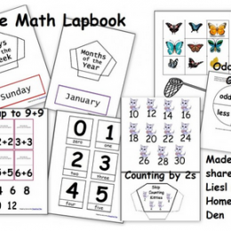 Free Math Lapbook