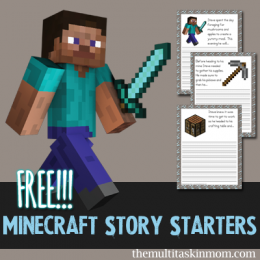 Free Minecraft Story Starters