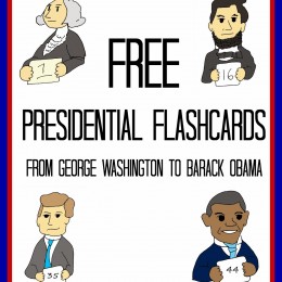 Free Presidential Flash Cards