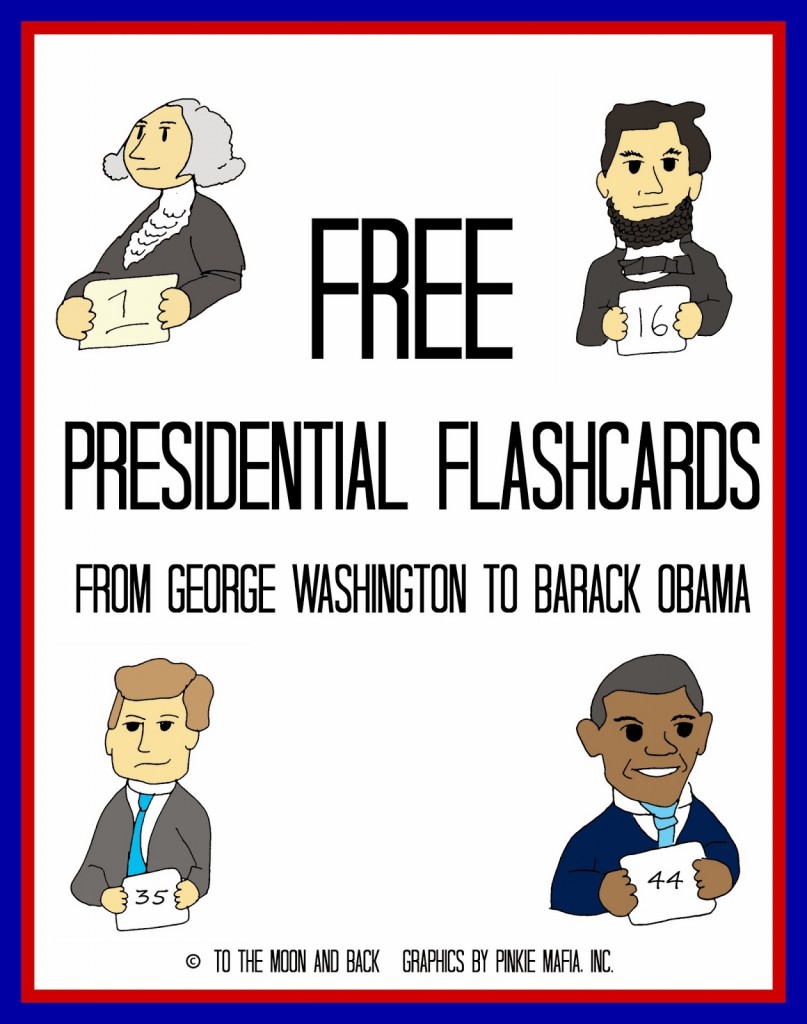 Free Presidential Flash Cards