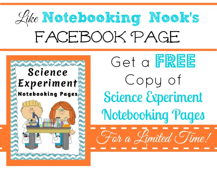 Free Science Experiment Notebooking Pages