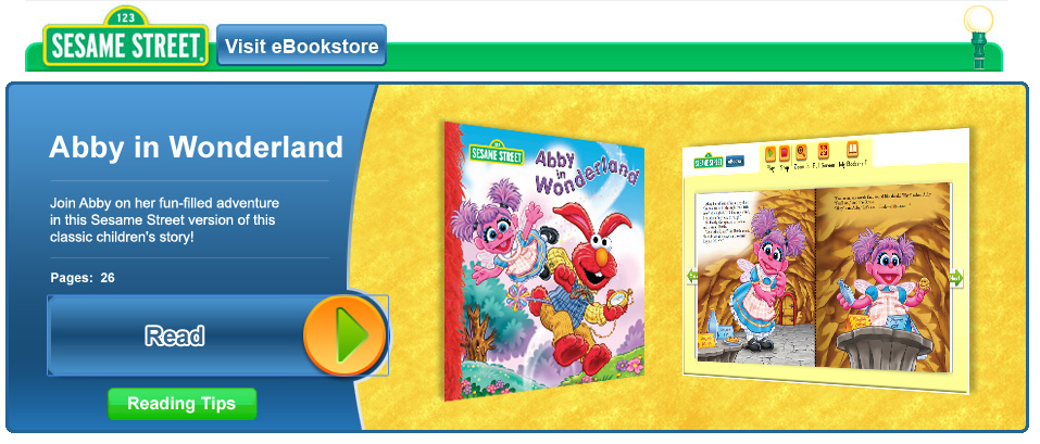 Free Sesame Street Online Books