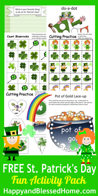 Free St. Patrick's Day Printables